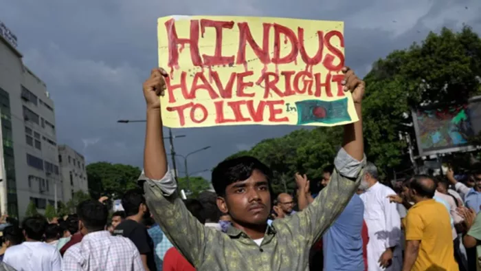 आरएसएस ने कहा, बांग्लादेश के हिंदू हमारी जिम्मेदारी (फोटो- रॉयटर)
