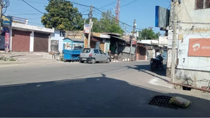 गोहत्या के विरोध में बंद रहा खौड़ बाजार