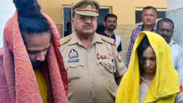 Saurabh Murder Case: आरोपित मुस्कान व साहिल। जागरण आर्काइव