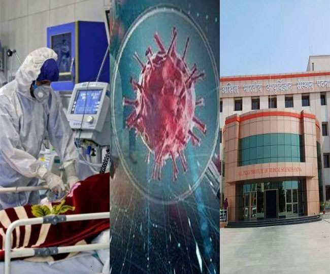 पटना एम्स में कोरोनावायरस संक्रमण का इलाज। प्रतीकात्मक तस्वीर।