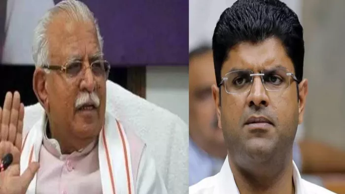 Haryana News: भ्रष्टाचार मामले में JJP नेता दुष्यंत पर अब मनोहर वार। फाइल फोटो
