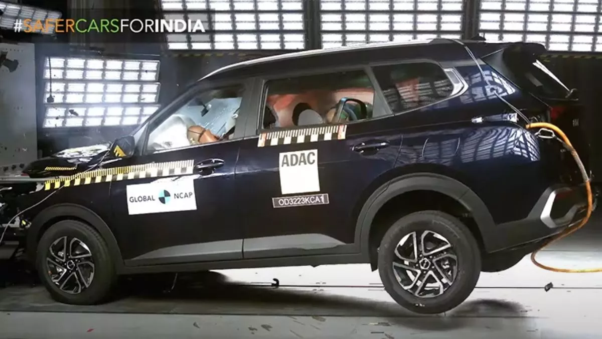 Kia Carens को Global NCAP क्रैश टेस्ट में मिली 5-स्टार रेटिंग; जानिए, बड़ो और बच्चों के लिए कितनी सुरक्षित