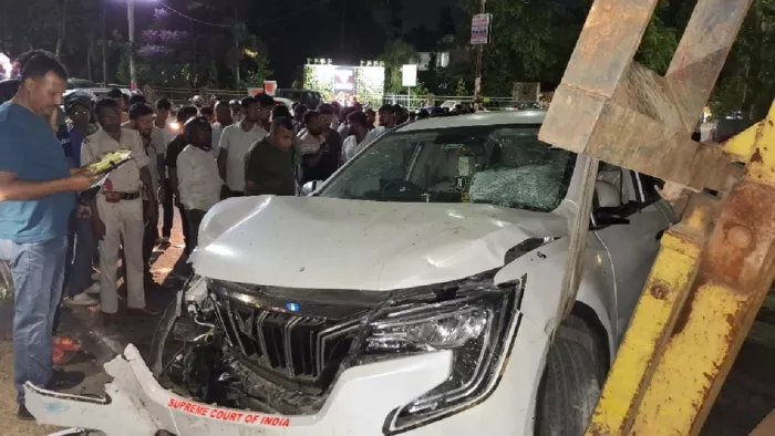 मोरहाबादी में तेज रफ्तार एसयूवी ने लोगों को कुचला, एक की मौत