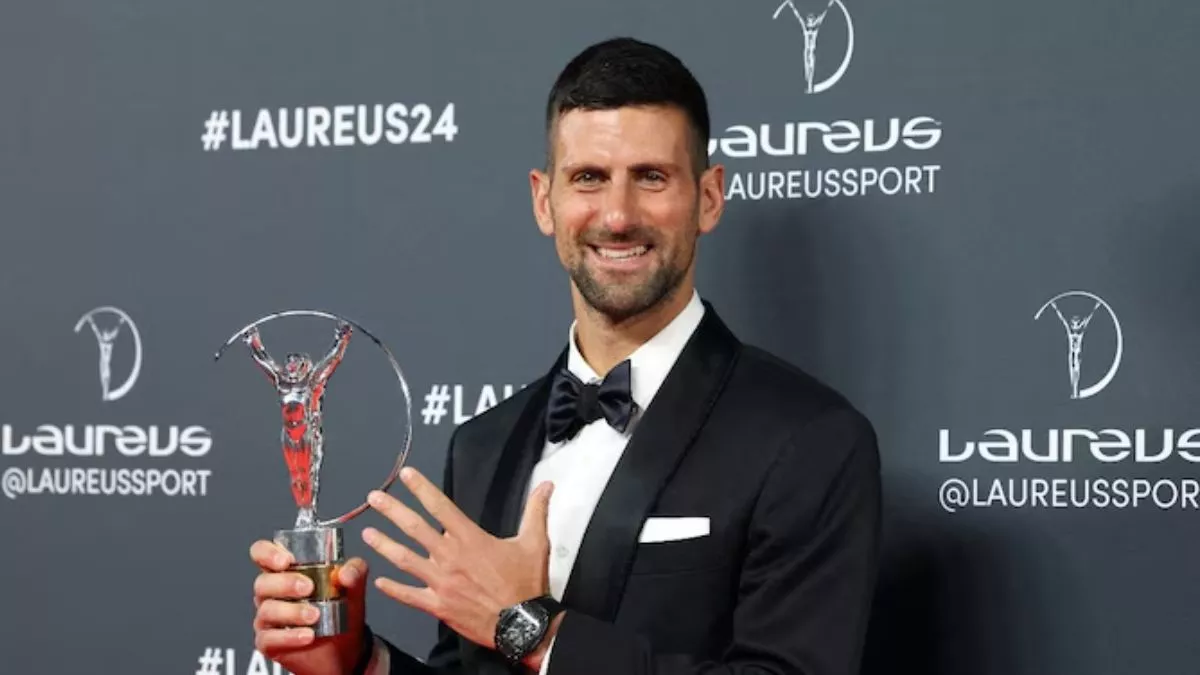 Laureus Sports Awards: नोवाक जोकोविच और ऐटाना बोनमैट ने जीता लॉरियस वर्ल्ड ऑफ द ईयर अवार्ड, यहां देखिए विजेताओं की पूरी लिस्ट