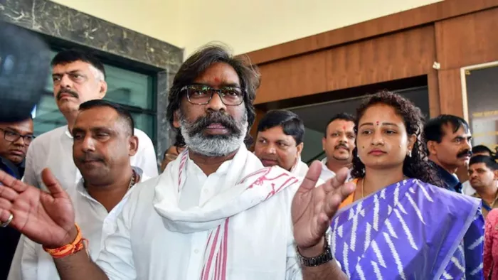 झारखंड के सीएम हेमंत सोरेन। फाइल फ़ोटो