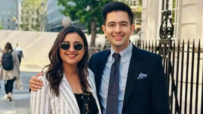 राघव चड्ढा और परिणीति चोपड़ा साथ में (Photo: Instagram)