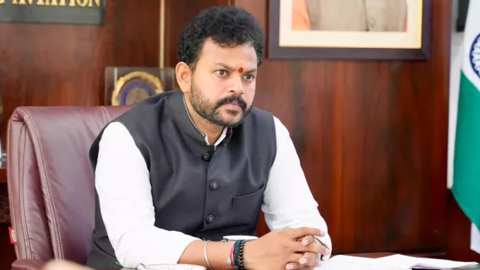केंद्रीय मंत्री के. राम मोहन नायडू (फोटो सोर्स- सोशल मीडिया)