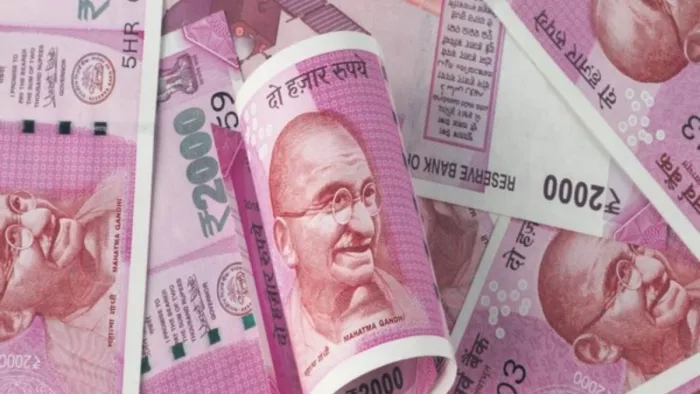 Punjab national bank: 2000 Rupee note Exchange Statement