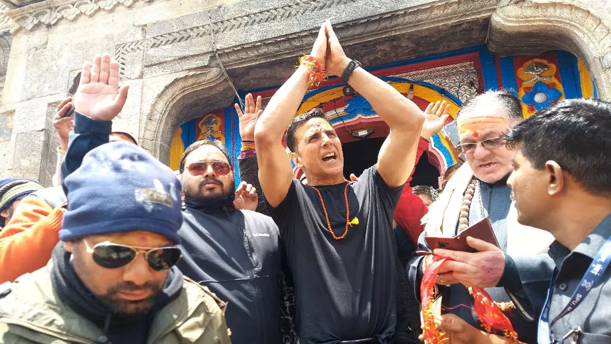 Kedarnath Yatra 2023: बाबा केदार के दर्शन को पहुंचे अभिनेता अक्षय कुमार, केदारनाथ क्षेत्र का किया भ्रमण