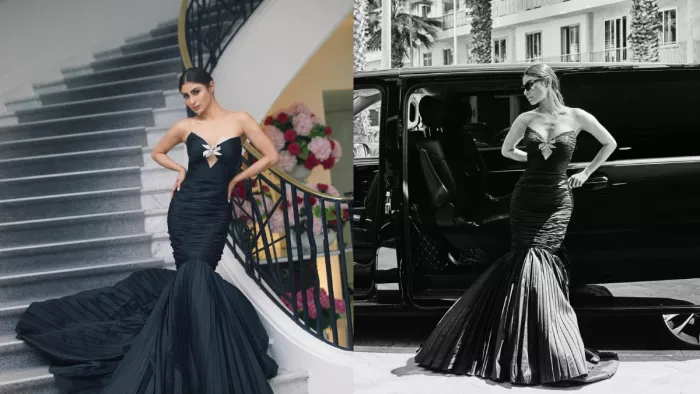 Mouni Roy debut at red carpet of Cannes Film Festival 2023- Photo/Instagram