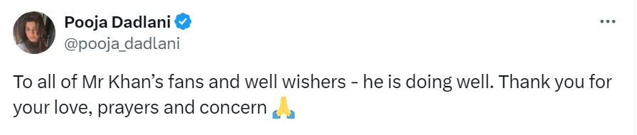 shahrukh khan health update