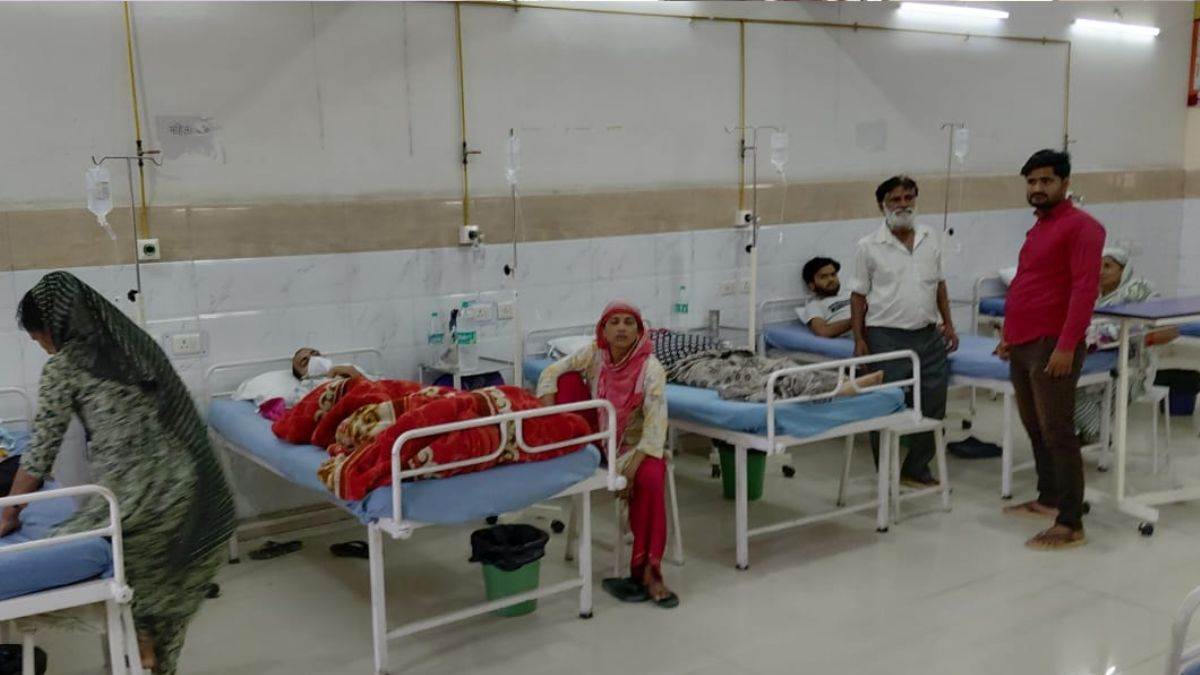ncr heat wave alert first patient admitted to ghaziabad heat wave ward