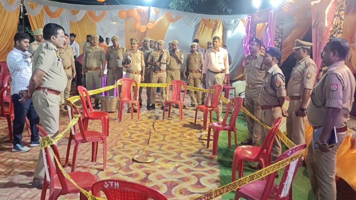 youth shot dead at wedding panic in village in deoria