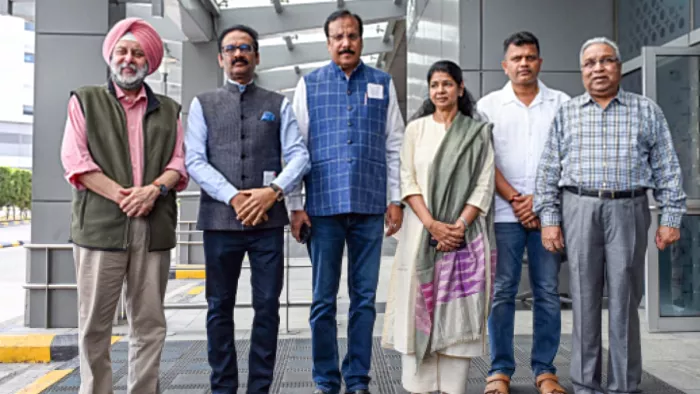 कनिमोझी के नेतृत्व वाला भारतीय डेलिगेशन (फोटो सोर्स- एएनआई)