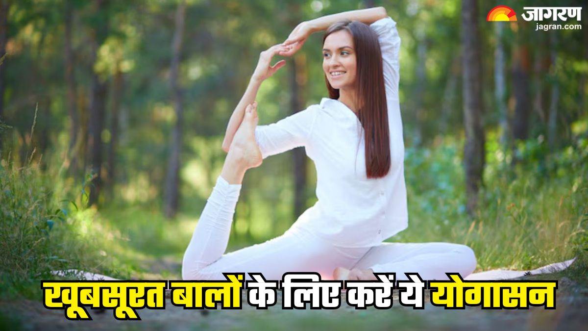 yoga asana for better hair growth and healthy hair exercise for good hair