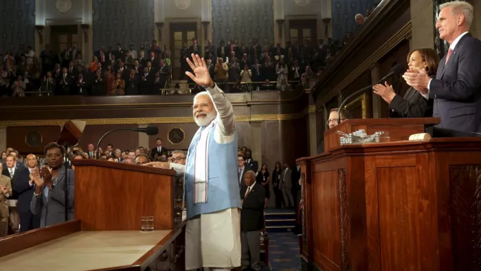 PM मोदी के संबोधन का चला जादू (फोटो: पीटीआई)
