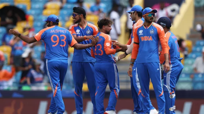 सुुपर-8 के अपने आखिरी मैच में भारतीय टीम का सामना ऑस्ट्रेलिया से। इमेज- बीसीसीआई