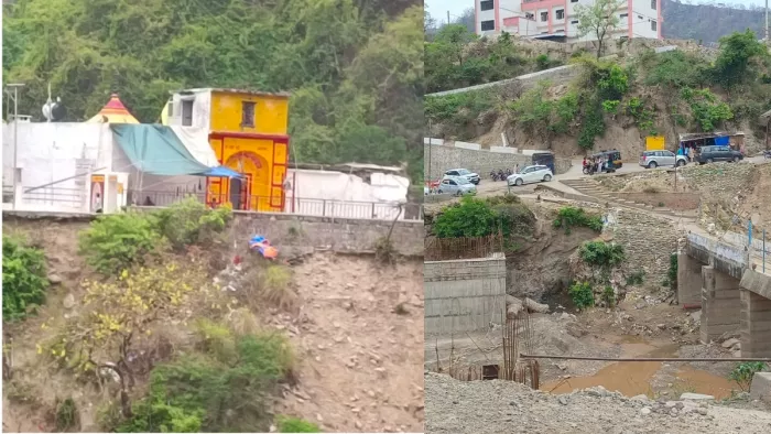 Badrinath Kedarnath Temples Danger: पहाड़ी पर कटाव से खतरे में आस्था का केंद्र।
