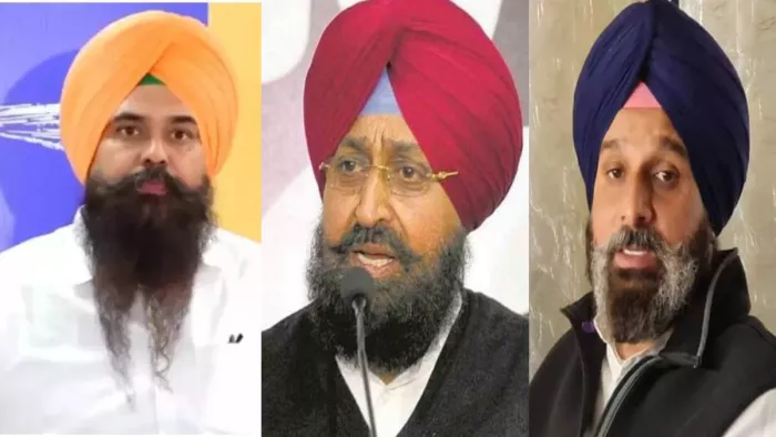 बाजवा और मजीठिया ने AAP पर साधा निशाना (फाइल फोटो)।