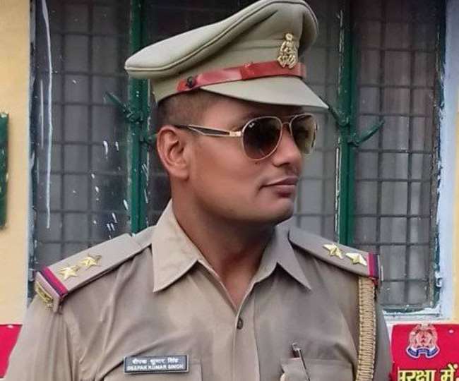 आशिक मिजाज दारोगा दीपक सिंह का फाइल फोटो, जागरण।