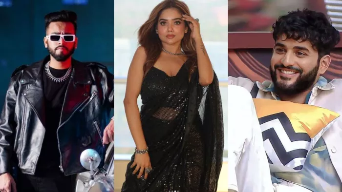 File Photo of Elvish Yadav, Manisha Rani and Abhishek Malhan