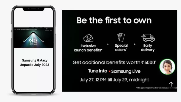 Samsung Galaxy Unpacked 2023 Free reservation Online Know Latest Update