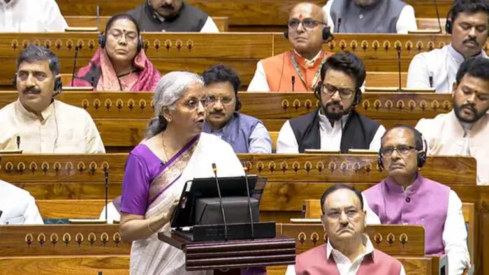बजट में रोजगार पर वित्त मंत्री का बड़ा एलान (Image: ANI)