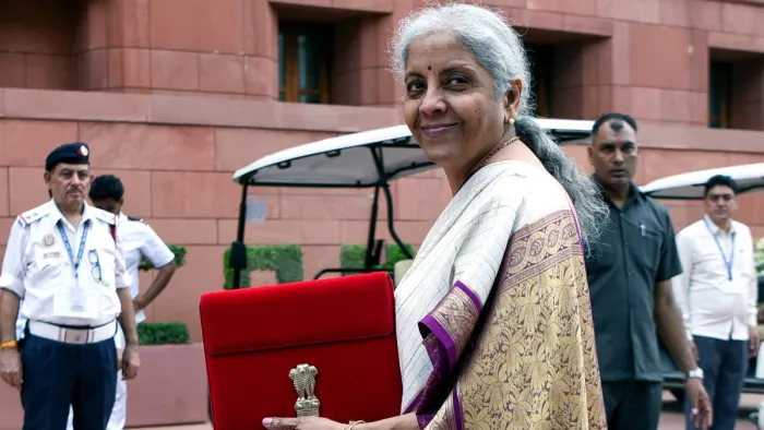 Budget 2024: केंद्रीय वित्तमंत्री निर्मला सीतारमण। (फोटो- एएनआई)