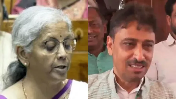 केंद्रीय वित्त मंत्री निर्मला सीतारमण और कांग्रेस सांसद इमरान मसूद
