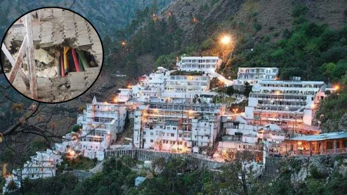 मां वैष्णो देवी में बंद हुआ बैटरी कार मार्ग।