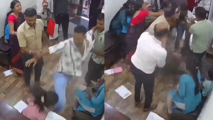 कल्याण के अस्पताल में महिला रिसेप्शनिस्ट से मारपीट। फाइल फोटो