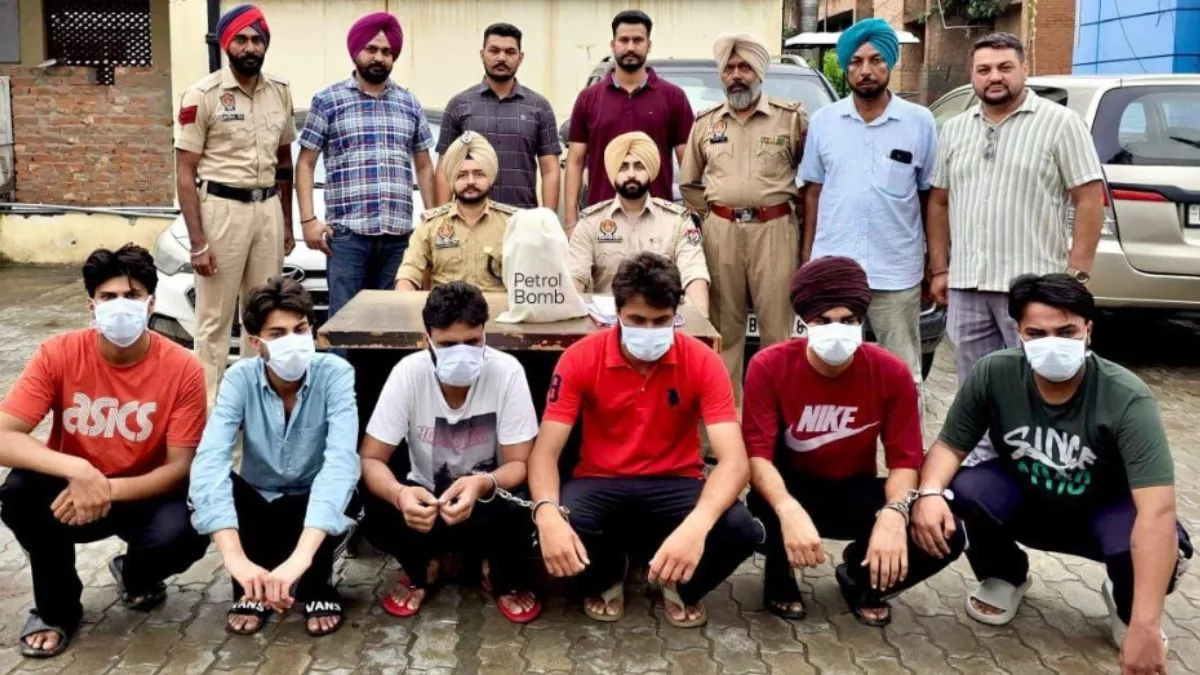 लुधियाना में पुलिस की बड़ी कार्रवाई, कारोबारी के घर पर पेट्रोल बम फेंकने व फायरिंग मामले में 6 आरोपी गिरफ्तार