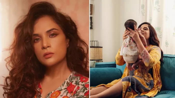 बॉलीवुड एक्ट्रेस ऋचा चड्ढा और उनकी बेटी (फोटो क्रेडिट- इंस्टाग्राम)
