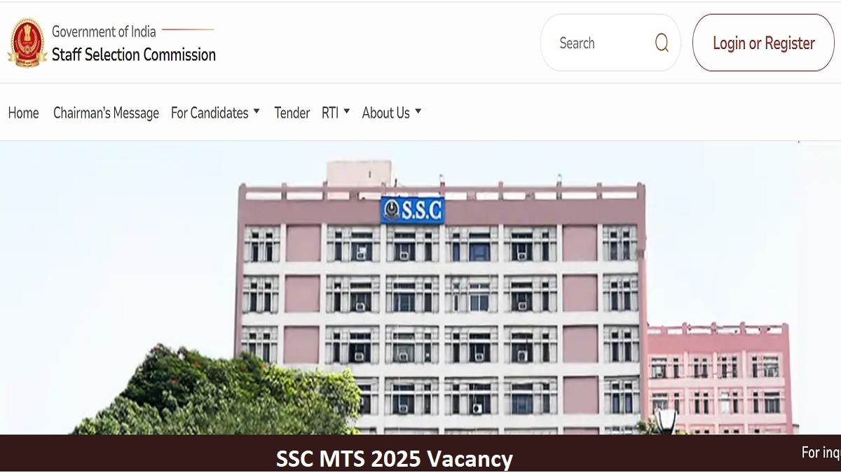 ssc mts 2025 last date to apply for ssc mts havaldar recruitment is tomorrow apply immediately 10th pass youth have a chance