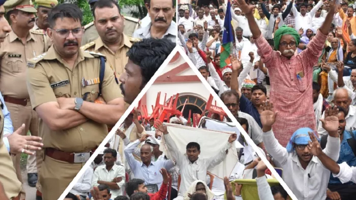 कानपुर पुलिस ने प्रांतीय अधिवेशन पर लगायी थी रोक।