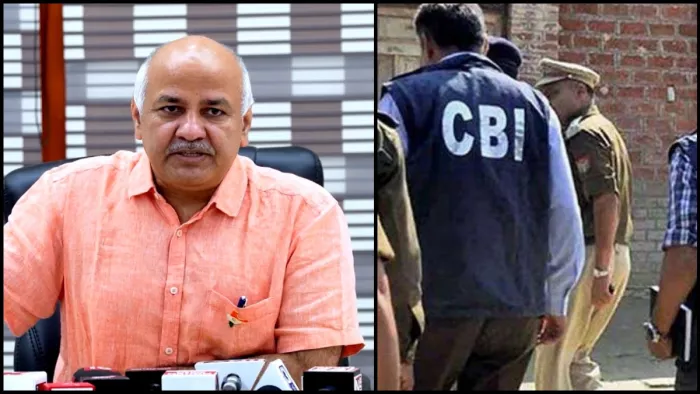 हापुड़ में मनीष सिसोदिया के गांव में CBI ने मारा छापा।