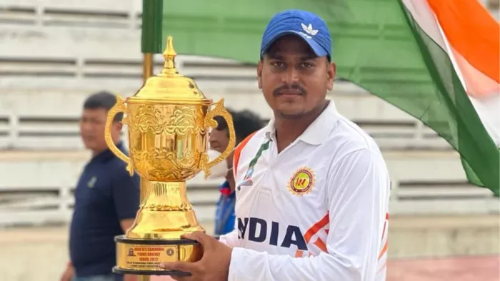 International Tennis Cricket 2022: भारत को जीत दिलाने वाला रामगढ़ का राहुल सिंह, 25 को लौटेगा चितरपुर।