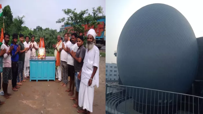 चंद्रयान-3 की सॉफ्ट लैंडिंग को लेकर दरभंगा में भगवान शिव की आराधना, दरभंगा तारामंडल में हो रहा सीधा प्रसारण