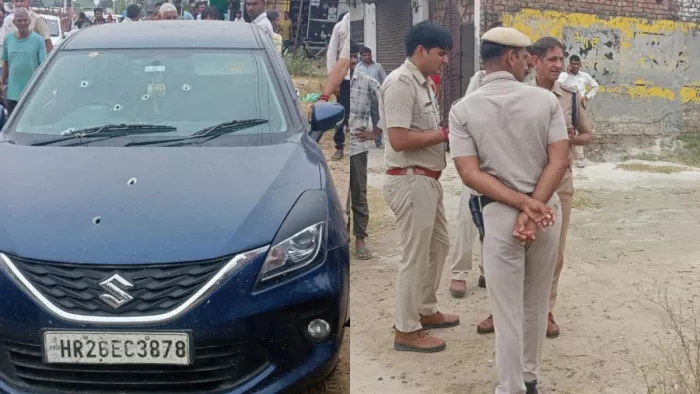 गाड़ी रोककर दनादन फायरिंग; एक की मौत और तीन घायल