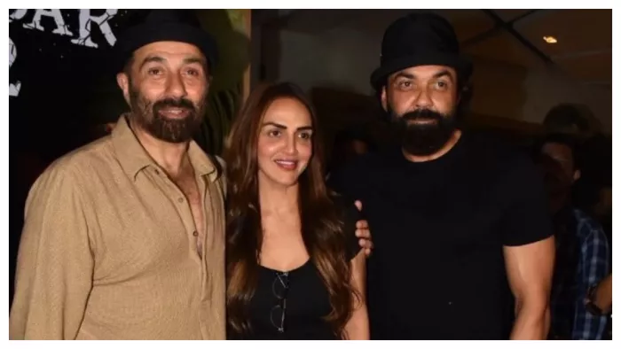 File Photo of Sunny Deol, Esha Deol and Bobby Deol