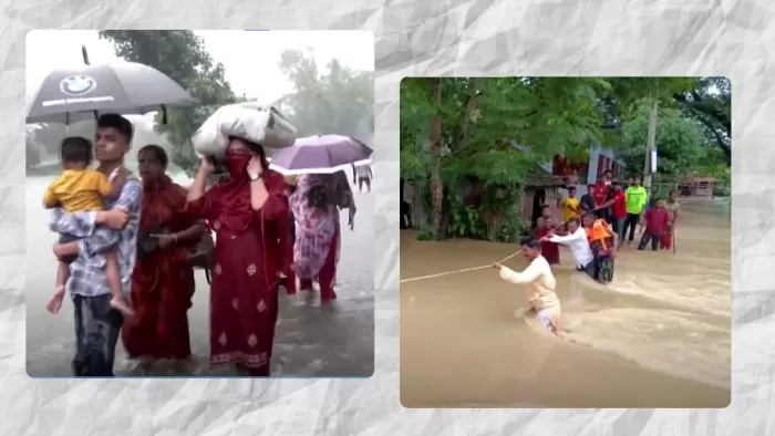 हमारी वजह से नहीं आई है बांग्लादेश में बाढ़ : भारत।