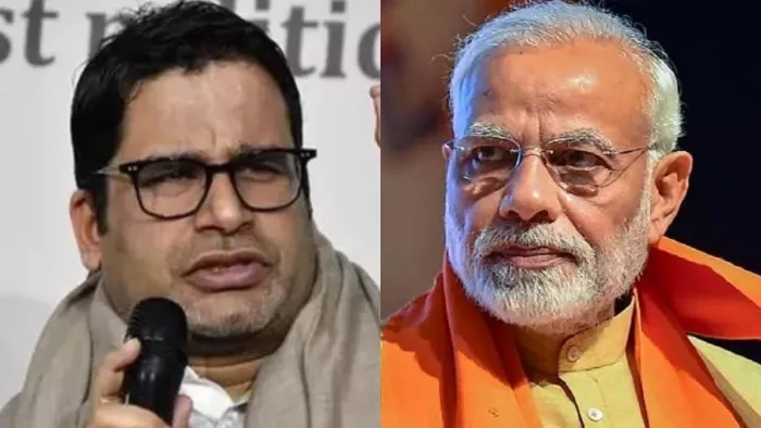 जन सुराज के सूत्रधार प्रशांत किशोर और प्रधानमंत्री नरेंद्र मोदी। (फाइल फोटो)