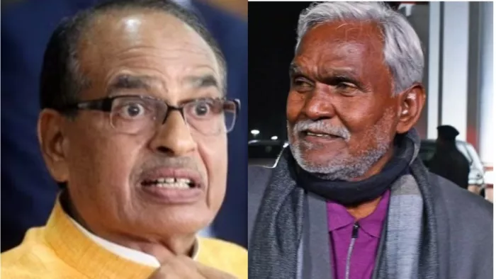 शिवराज सिंह चौहान और चंपई सोरेन (जागरण)