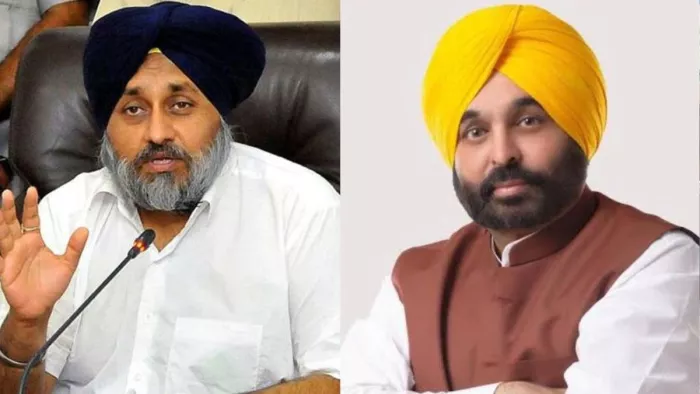 शिरोमणि अकाली दल के अध्यक्ष सुखबीर बादल ने सीएम मान पर बोला धावा (फाइल फोटो)