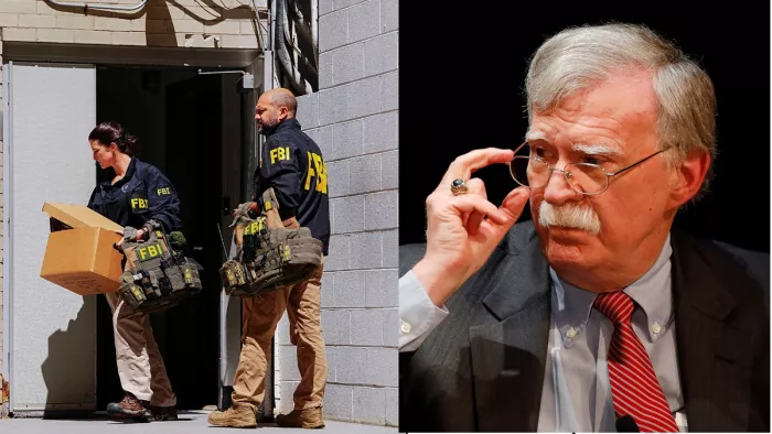 ट्रंप के पूर्व सलाहकार बोल्टन के घर पर FBI ने मारा छापा (फोटो- एक्स)