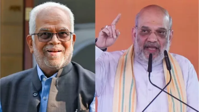 सुदर्शन रेड्डी ने अमित शाह को दिया जवाब। (फाइल फोटो)
