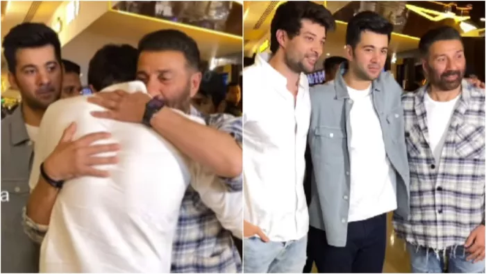 Chup Release After watching Chup Sunny Deol son Rajveer Deol started crying
