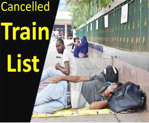 IRCTC Update : चौथे दिन भी रेल चक्का जाम जारी, 40 ट्रेनें रद, देखिए पूरी सूची
