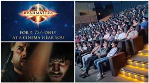 National Cinema Day 2022 Brahmastra And Cup Record Ticket Sale In 75 Rupees. Photo- Twitter