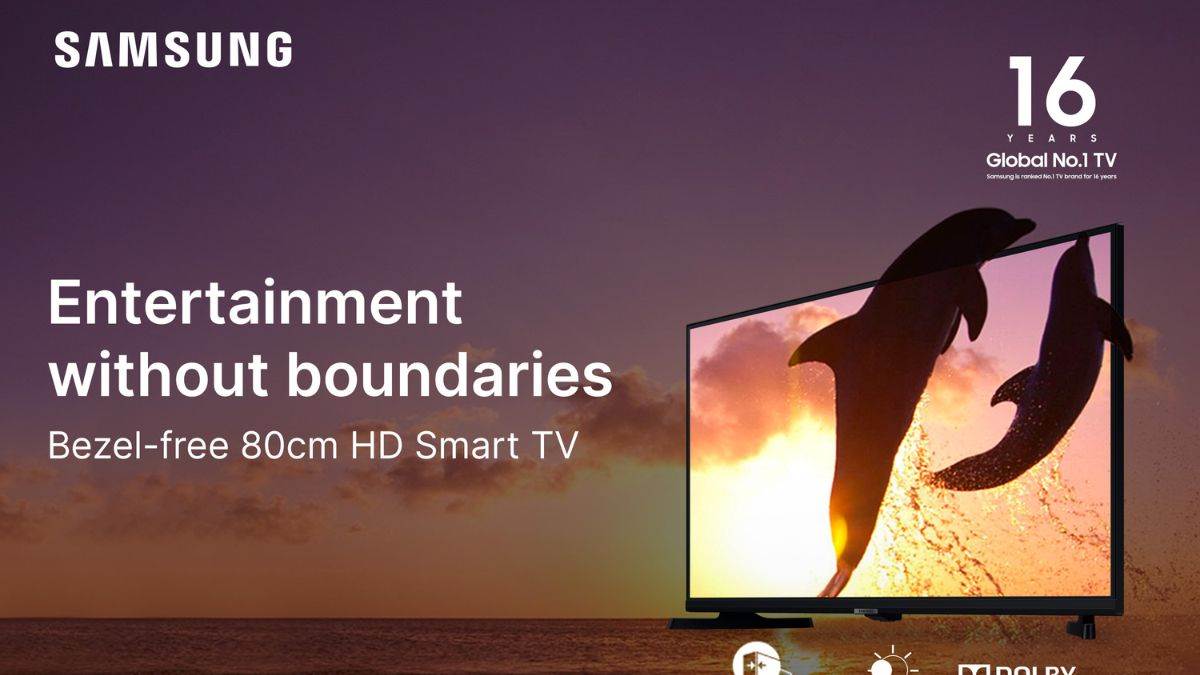 Samsung 32 inch Tv photo credit - Samsung India